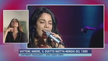 Vattene amore, il duetto Mietta-Minghi del 1990