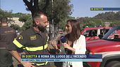 In diretta da Roma dal luogo dell'incendio