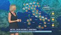 Meteo, caldo record e temporali