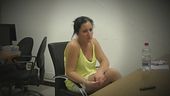 Alessia Pifferi durante il suo primo interrogatorio