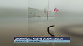 Clima tropicale, agosto e grandine a Nogara