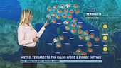 Meteo, ferragosto tra caldo afoso e piogge intense