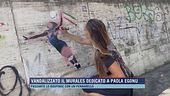Vandalizzato il murales dedicato a Paola Egonu