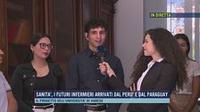 Sanità , i futuri infermieri arrivati dal Perù e dal Paraguay