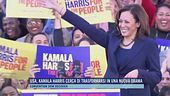 Usa, Kamala Harris cerca di trasformarsi in una nuova Obama