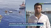 Naufragio Palermo, ricerche senza sosta