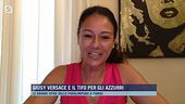 Giusy Versace e il tifo per gli Azzurri
