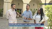 Da Avellino Michele e Ilary, sposi al fast food