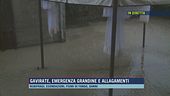 Gavirate, emergenza grandine e allagamenti