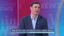 Torna Mattino 5 news con Francesco Vecchi e Federica Panicucci