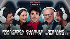 Ep. 4 - "Il podcast più veloce del mondo" con Charles Leclerc, Domenicali & Michielin