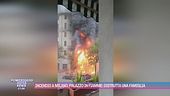 Incendio a Milano, palazzo in fiamme: distrutta una famiglia