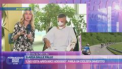 "L'ho vista arrivarci addosso", parla un ciclista investito