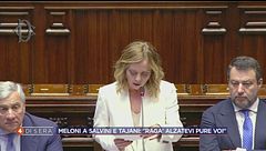 Meloni a Salvini e Tajani: "Ragà, alzatevi pure voi"