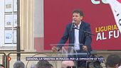 Genova, la sinistra in piazza per le dimissioni di Toti