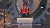Hulk Hogan si strappa la maglietta per Trump