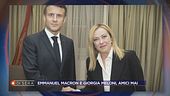 Emmanuel Macron e Giorgia Meloni, amici mai