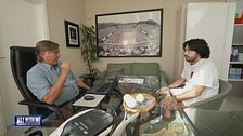 Il colloquio di Max Angioni come assistente sportivo di Adriano Panatta