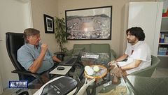 Il colloquio di Max Angioni come assistente sportivo di Adriano Panatta