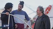 Il colloquio di Max Angioni come pescatore