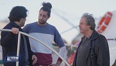 Il colloquio di Max Angioni come pescatore