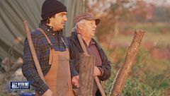 Max Angioni e il lavoro da contadino