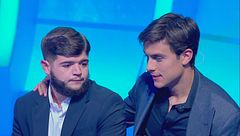 Paulo Dybala incontra il nipote di Erika