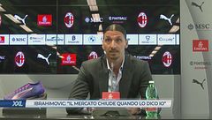 Ibrahimovic: "Il mercato chiude quando lo dico io"