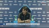 Stasera Napoli-Udinese, Conte: "Ristorante? Tutte caz***e"