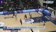 Serie A 23a giornata: sorpresona, Sassari stoppa la capolista