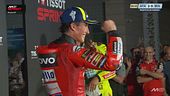 Motogp, Gp Qatar: Marquez vince la sprint, Morbidelli sul podio