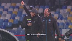 Conte-cam, una partita in battaglia contro l'arbitro: "Testa di c… ci stai massacrando"