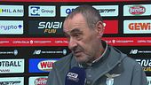 Sarri: "Partita difficilissima. Motta? Ha numeri impressionanti"