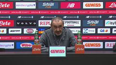 Sarri: "Grande gruppo, abbiamo fatto una partita da uomini"