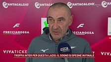 Sarri: "Abbiamo fatto tutto da soli. Derby? A mezzogiorno giocano loro, io non vengo..."