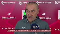 Sarri: "Abbiamo fatto tutto da soli. Derby? A mezzogiorno giocano loro, io non vengo..."