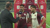 Simeone e Vlasic: "Atteggiamento giusto. Milan? Tutte le partite sono difficili"