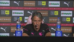 Inzaghi: "Ottima prestazione ma non ci possiamo permettere certi blackout"