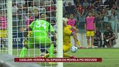 La moviola di Cagliari-Hellas Verona: il tocco di braccio di Edmundsson era da rigore?