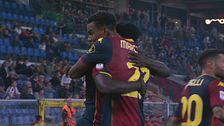 Ekhator per il tris rossoblù: Genoa-Empoli 3-1