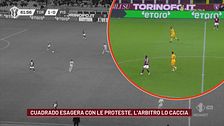 La moviola di Torino-Pisa: la super lente sull'espulsione di Cuadrado