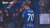 Il palo nega la gioia del gol a Maldini, Atalanta-Genoa 1-0
