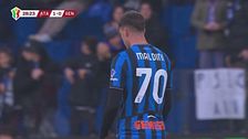Il palo nega la gioia del gol a Maldini, Atalanta-Genoa 1-0