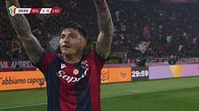 30' | Gol di Castro (Bologna-Lazio 1-0)