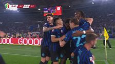 Angolo per l'Inter, Marusic infila la propria porta: nerazzurri in vantaggio