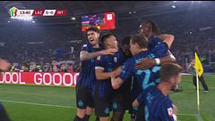 Angolo per l'Inter, Marusic infila la propria porta: nerazzurri in vantaggio
