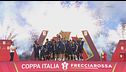 L'Inter vince la decima Coppa Italia: la cerimonia della premiazione