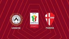 Udinese-Padova: partita integrale