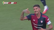 23' | Gol di Deiola (Cagliari-Arezzo 1-0)