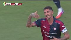 23' | Gol di Deiola (Cagliari-Arezzo 1-0)